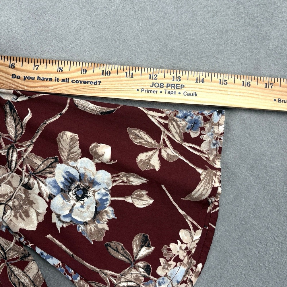 Dainty Holligan Wrap Top Women Small Tie Front Cochella Festival Boho USA Made - Picture 8 of 11